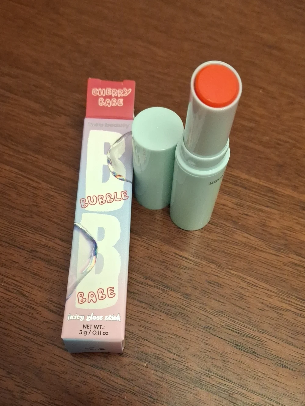 Kara Beauty Bubble Babe Juicy Gloss Stick 3g - Cherry Babe